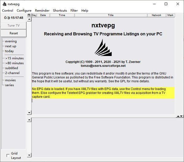 Nxtvepg(解码浏览器)