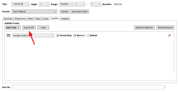 HandBrake(视频格式转换工具)