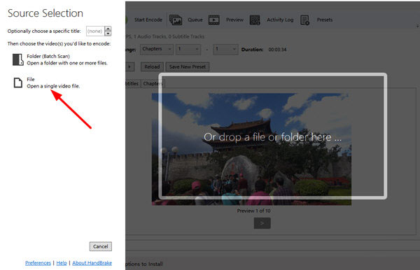 HandBrake(视频格式转换工具)
